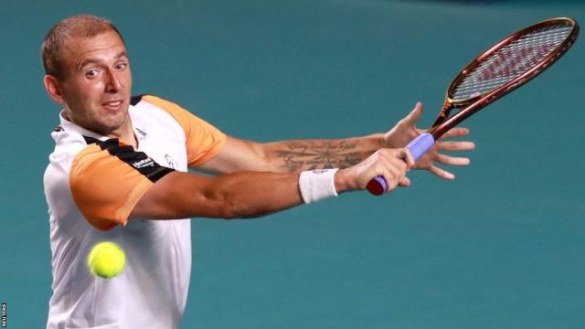 Indian Wells: Dan Evans beaten by Roman Safiullin in first round