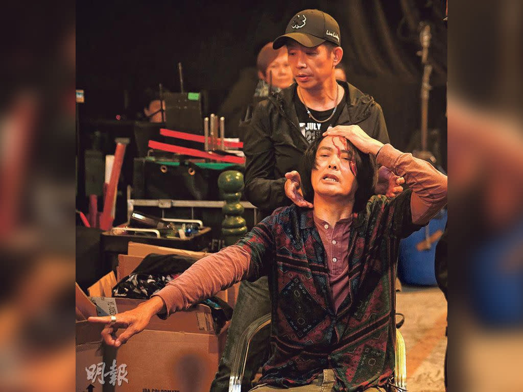 Chow Yun Fat's head injury on set seems pretty serious.