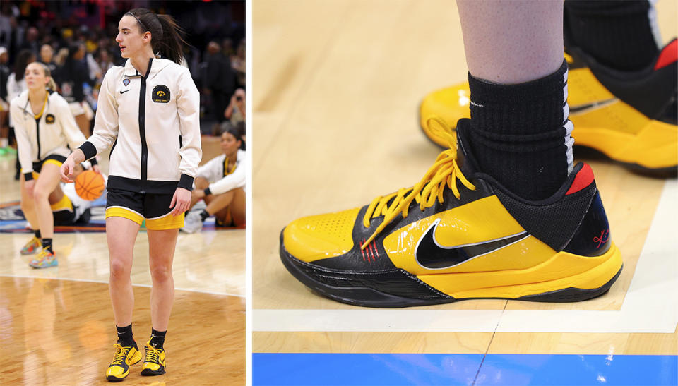 Caitlin Clark, Nike Kobe 5 Protro Bruce Lee