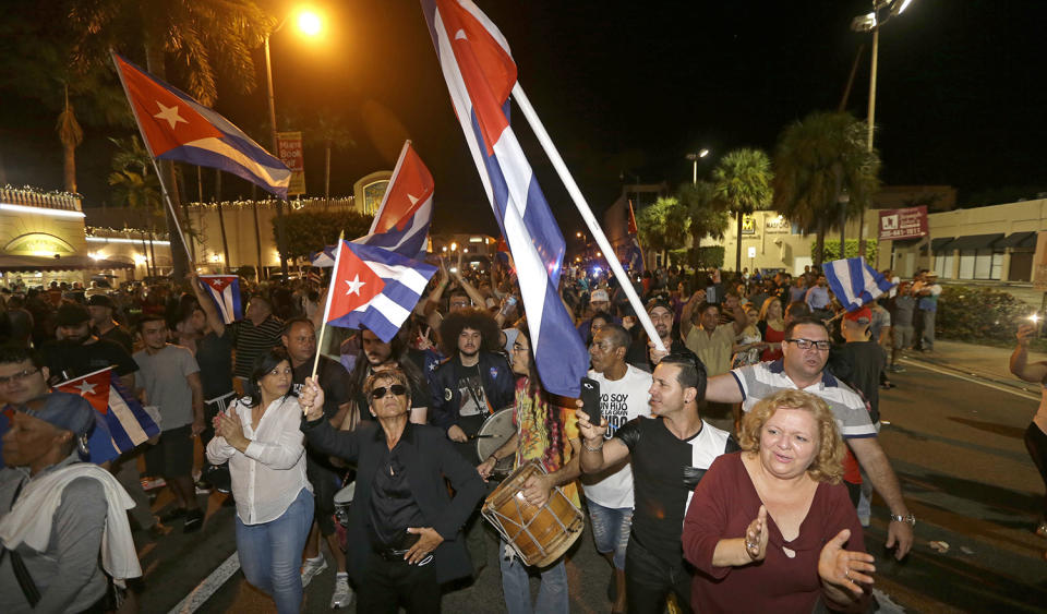 Reaction to the death of Fidel Castro