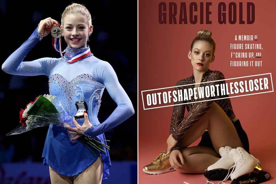 <p>Matthew Stockman/Getty</p> Gracie Gold and her new memoir 