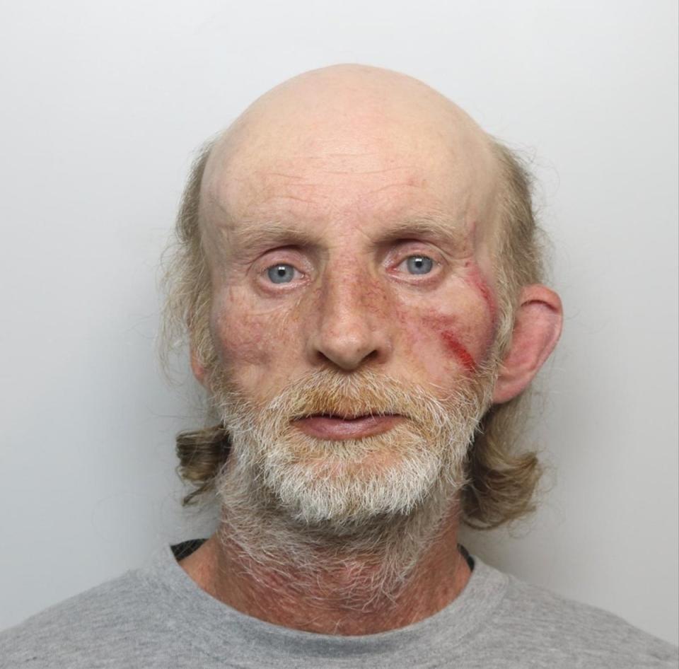 Anthony Stocks appears to have an injury to his face in his mugshot (Thames Valley Police)