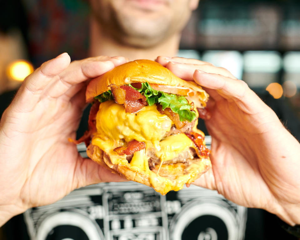 Black Tap's Father's Day Boss burger.