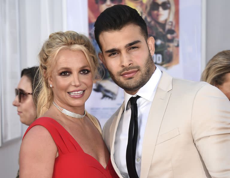 ARCHIVO -  Britney Spears y Sam Asghari perdieron un hijo