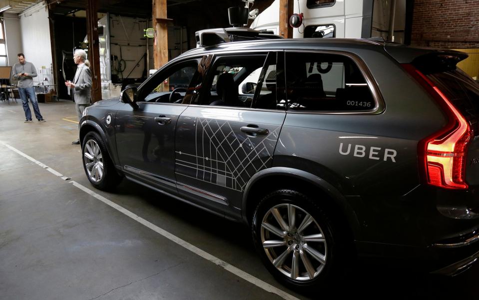 Uber will buy 'tens of thousands' of specially developed vehicles for self-driving research from Volvo - AP