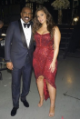 <p>Alongside co-host Steve Harvey, Graham posed backstage at Miss Universe. (Photo: Instagram/theashleygraham) </p>