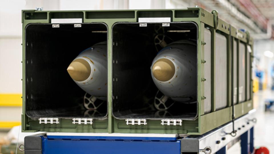 A pair of Increment 1 PrSMs in their launch canisters. <em>Lockheed Martin</em>