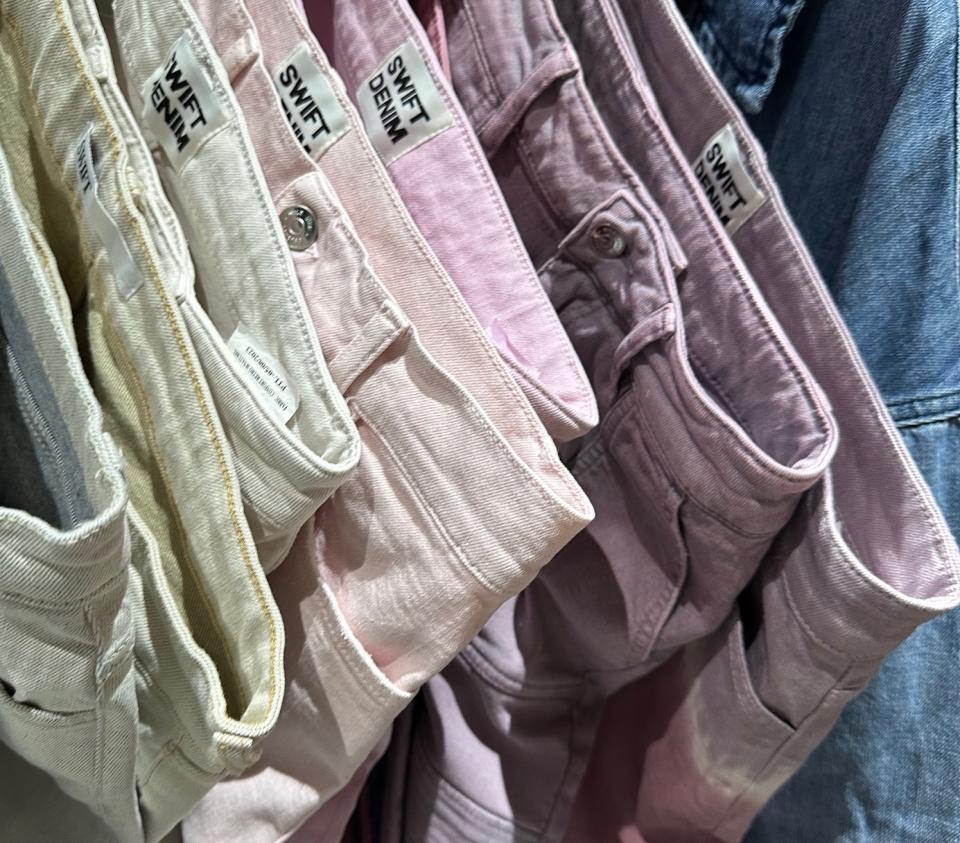 Pastel shades by Swift Denim