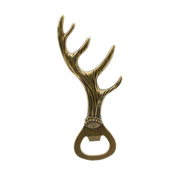 Deer Antler Whiskey Glass, Mud Pie