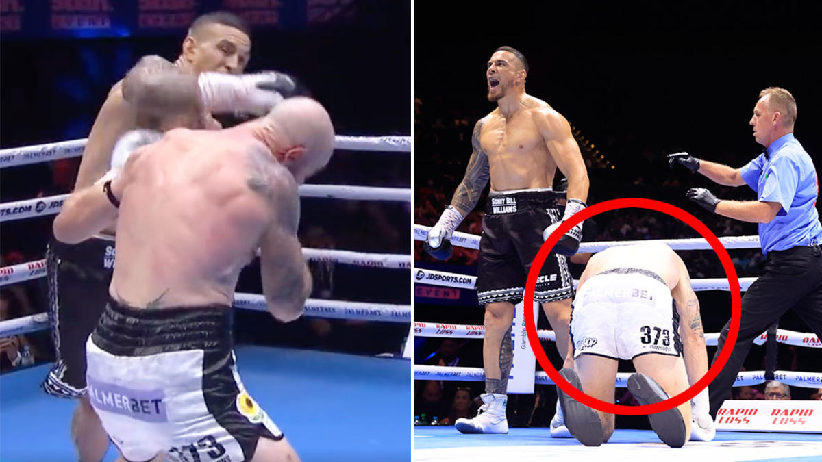Boxing 2022 Anger over Sonny Bill-Barry Hall disgrace