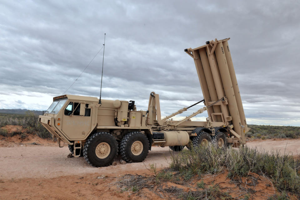 thaad launcher