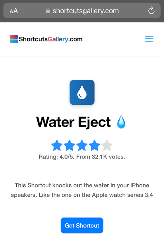 How to use Water Eject on iPhone