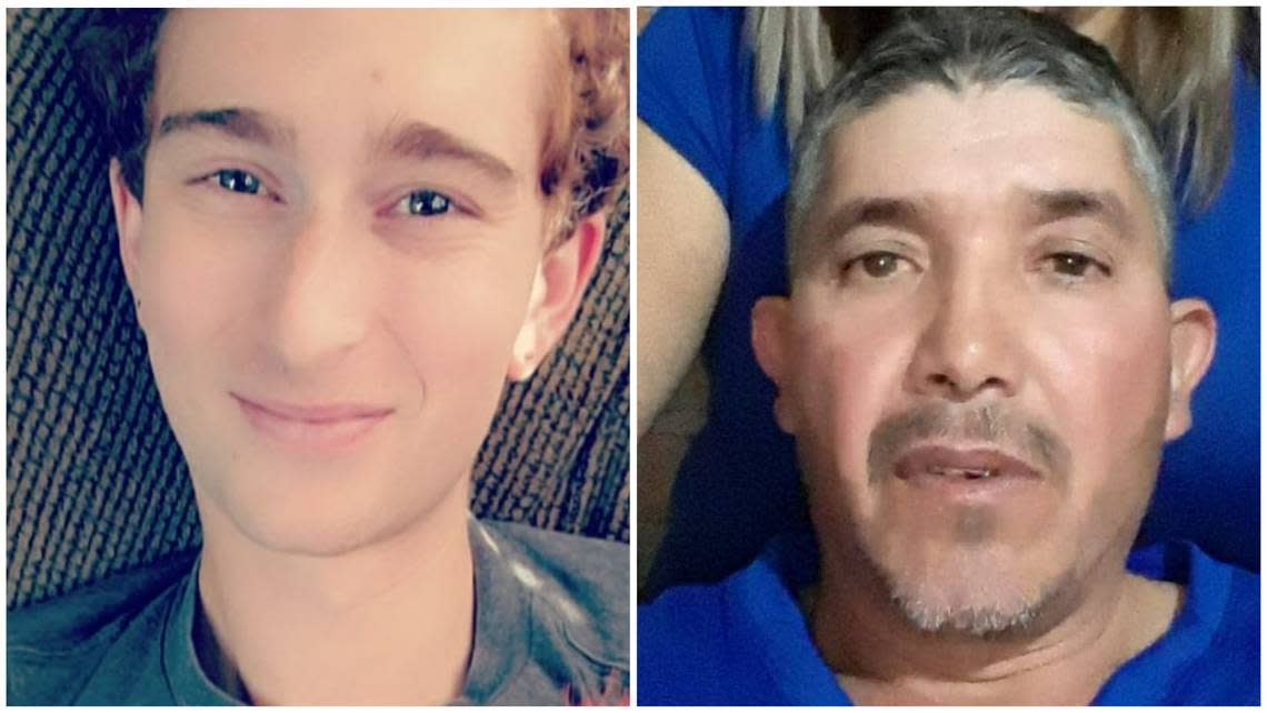 Jo Acker, left, and Roberto Padilla Arguelles were shot and killed on Oct. 25, 2021, during a shooting spree at the Boise Towne Square mall. The gunman, Jacob Bergquist, was prohibited from possessing firearms, but the Bureau of Alcohol, Tobacco, Firearms and Explosives did not determine that until after the shooting.