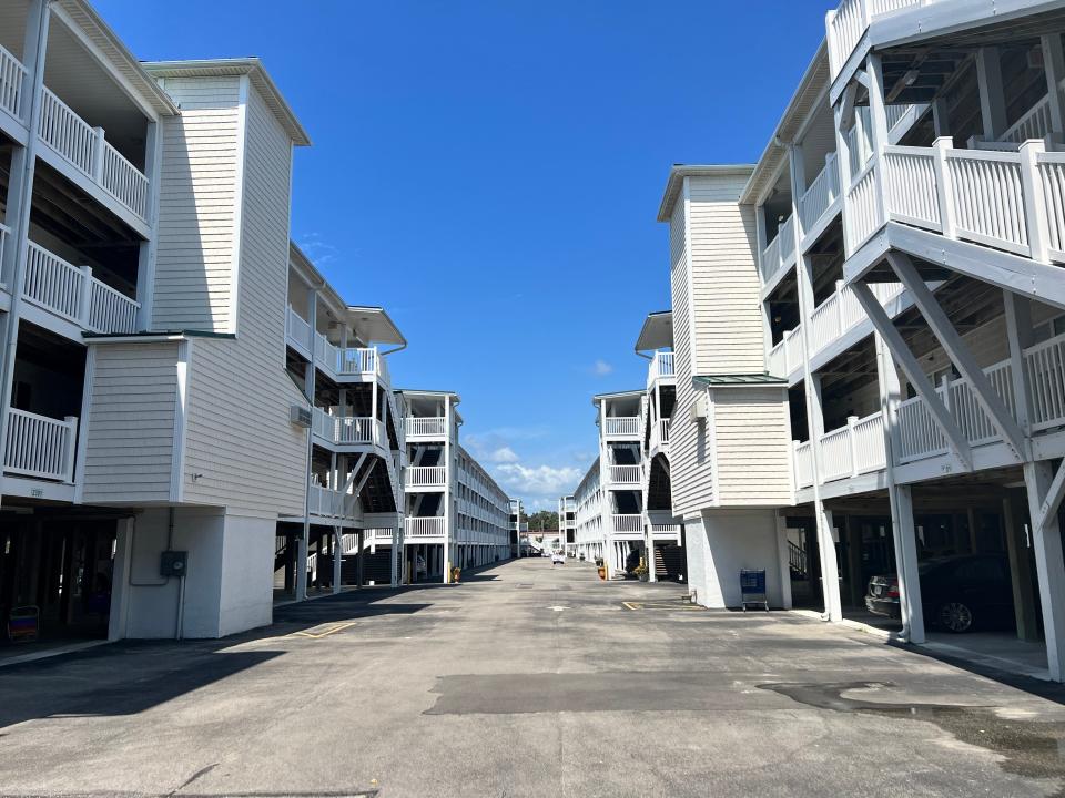 Some property owners at the Ocean Walk Condos on Oak Island are questioning actions by the association's board of directors.