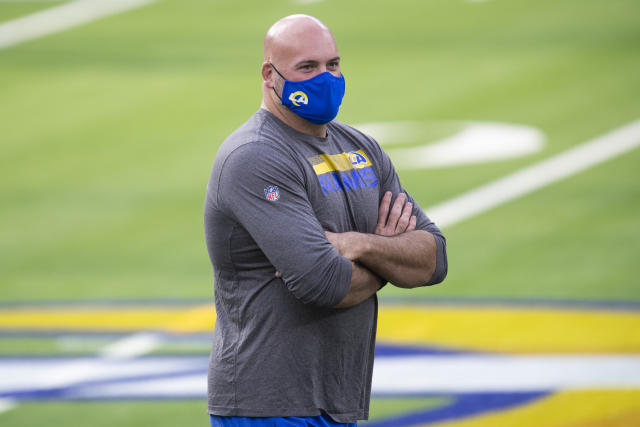 Sean McVay sees a look in Andrew Whitworth's eyes: 'Stay out of his way'