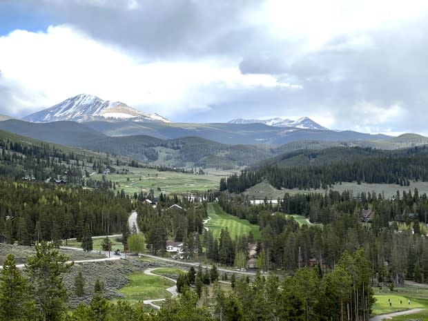 Keystone's River course follows the winding Snake River with a Rocky Mountain canvas.<p>David Young</p>