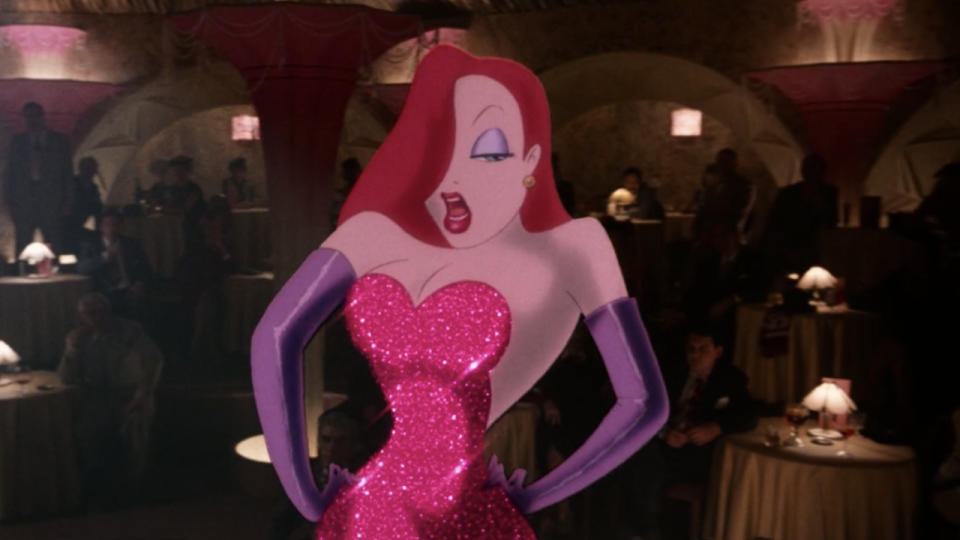 Kathleen Turner as Jessica Rabbit in Who Framed Roger Rabbit