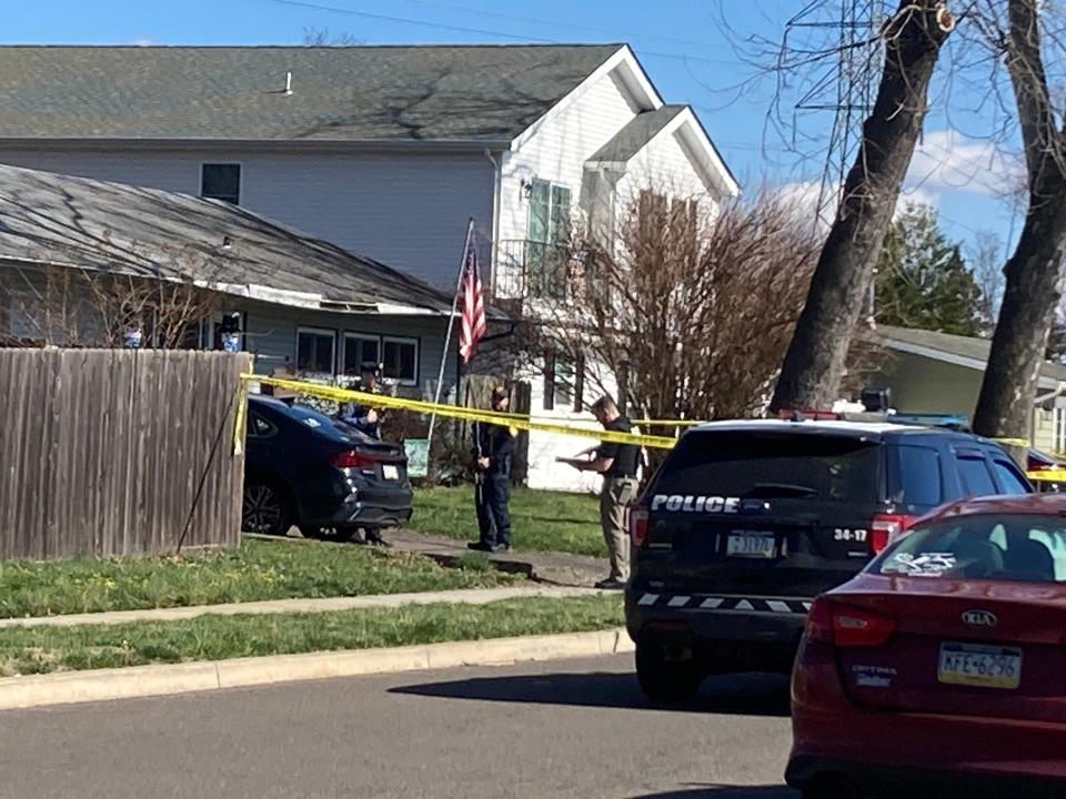 The Edgewood Lane home where Taylor Daniel, 25, was shot and killed and her mother, Nancy, was bludgeoned with a firearm allegedly by Andre Gordon Jr. the father of Taylor Daniel's two children. March 16, 2024.