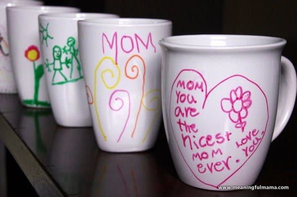 mothers day crafts for kindergarteners homemade mug