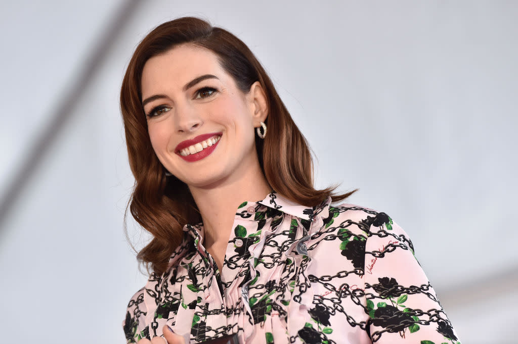 Anne Hathaway a révélé qu’elle attendait son 2e enfant [Photo: Getty]