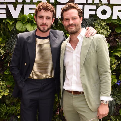 <p>Eamonn M. McCormack/Getty</p> Paul Mescal and Jamie Dornan