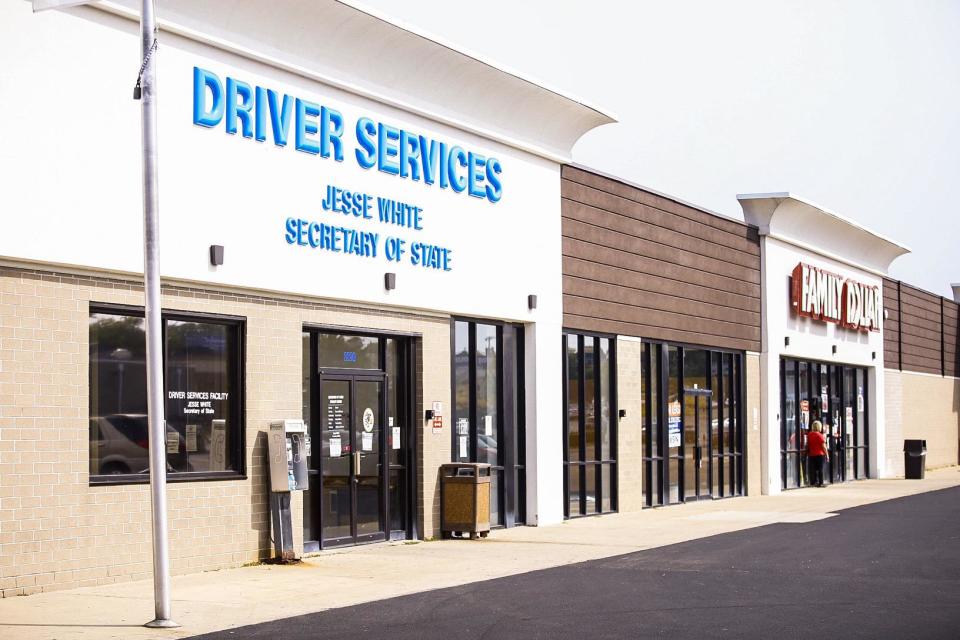 The state driver services facility at 3720 East State St. in Rockford, along with other driver services offices in Illinois, are implementing programs to reduce wait lines.