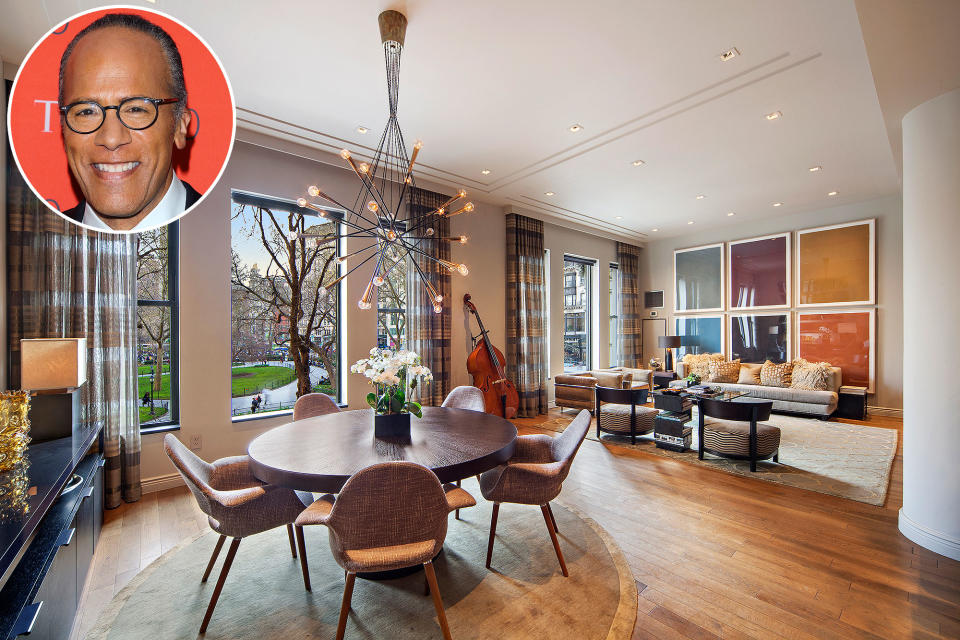 Inside Lester Holt's NYC Apartment