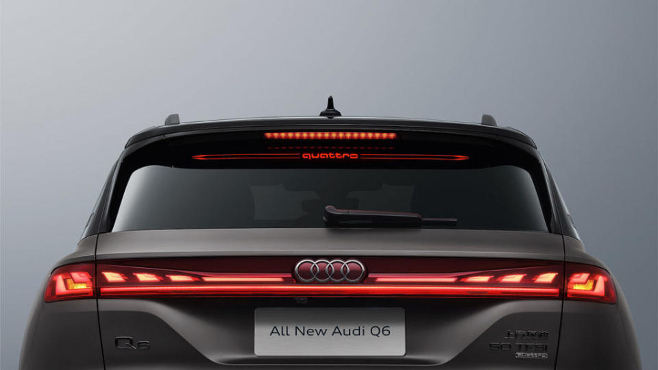 Audi將Q6定位為「Roadjet」旗艦陸地專機。(圖片來源/ Audi中國)