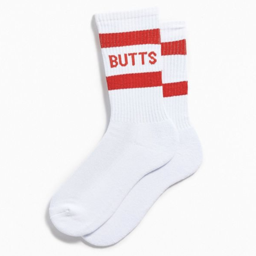 Butts Stripe Sport Crew Sock. (Photo: Urban Outfitters)