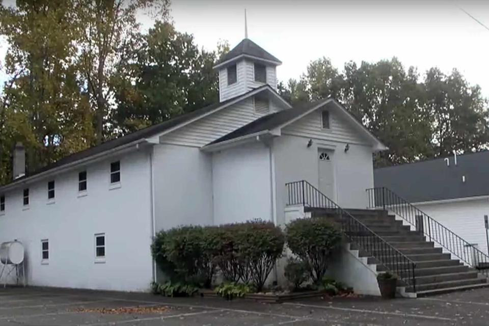 <p>WBTV News - Charlotte/YouTube;</p> River Valley Baptist Church in Morganton, North Carolina.