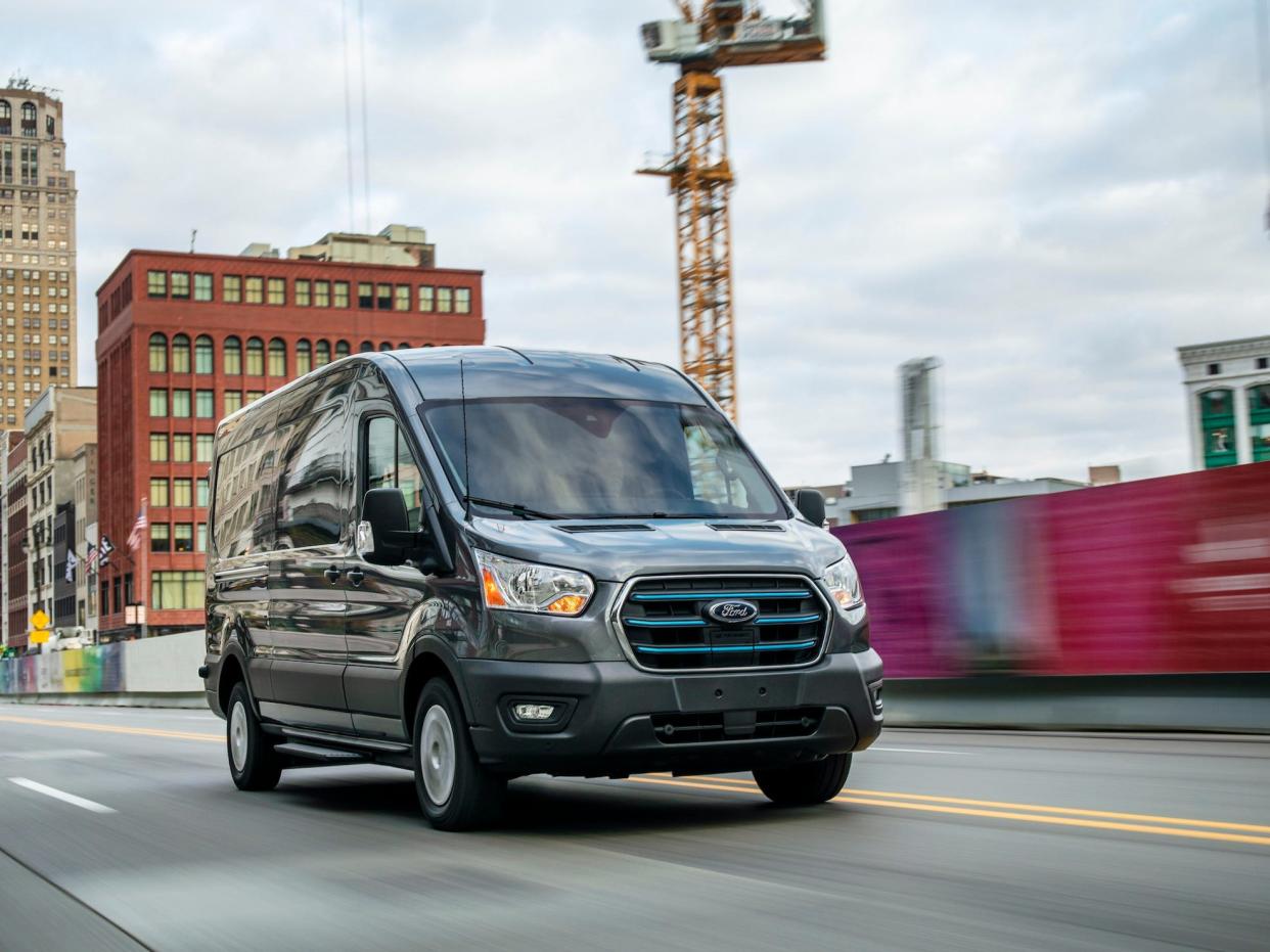 The 2022 Ford E Transit.9