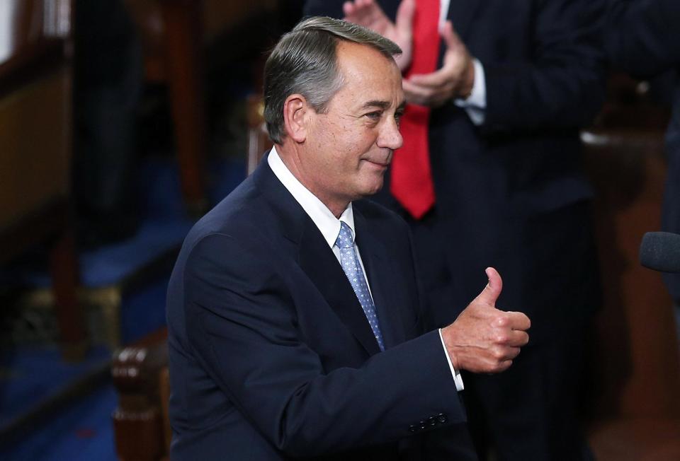 Former Speaker of the House John Boehner: Getty Images