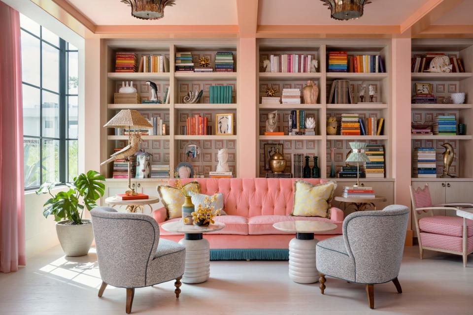 The Goodtime Hotel’s library was inspired by the character Margot Tenenbaum of Wes Anderson’s cult classic The Royal Tenenbaums.