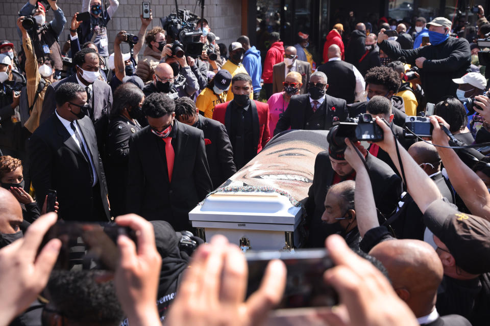 The funeral of Daunte Wright 