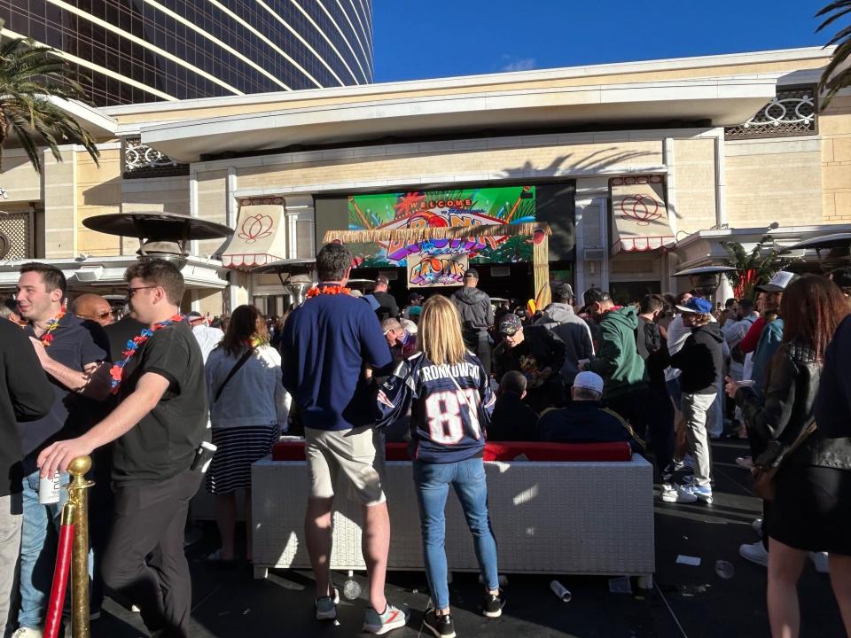 Gronk Beach 2024 crowd