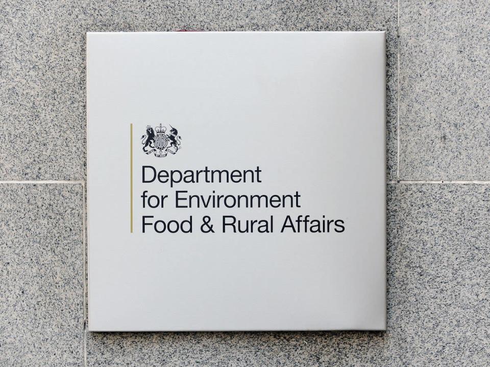 The sign at Defra headquarters in Smith Square, central London. PRESS ASSOCIATION Photo. Picture date: Monday February 18, 2013. Photo credit should read: Nick Ansell/PA Wire (PA Archive)