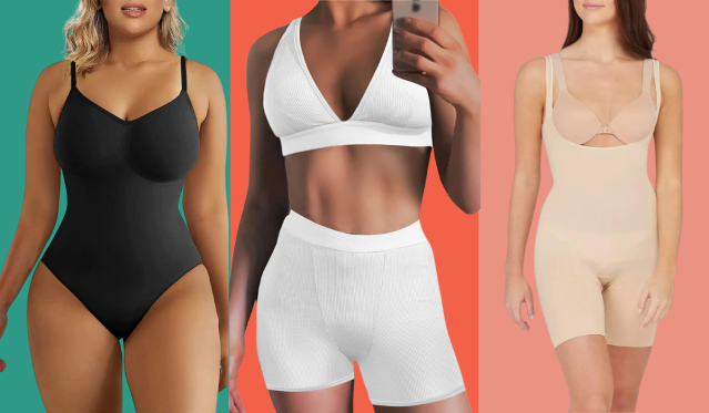 Skims Dupes from   SHAPERX Sculpting Shapewear Bodysuits