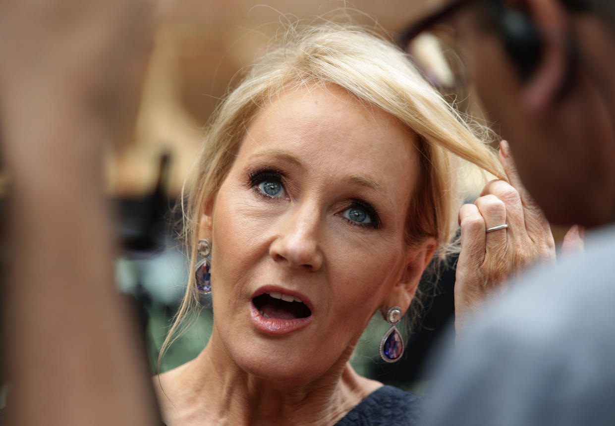 JK Rowling has been a prominent critic of the extension of hate crime laws (Yui Mok/PA)