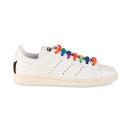 <p><strong>Adidas x Stella McCartney</strong></p><p>saksfifthavenue.com</p><p><strong>$130.00</strong></p><p><a href="https://go.redirectingat.com?id=74968X1596630&url=https%3A%2F%2Fwww.saksfifthavenue.com%2Fproduct%2Fstella-mccartney-stan-smith-x-stella-mccartney-rainbow-vegan-sneakers-0400011942805.html&sref=https%3A%2F%2Fwww.cosmopolitan.com%2Fstyle-beauty%2Ffashion%2Fg37234945%2Fwomens-sneaker-sale-saks-fifth-avenue%2F" rel="nofollow noopener" target="_blank" data-ylk="slk:Shop Now;elm:context_link;itc:0;sec:content-canvas" class="link ">Shop Now</a></p><p>Experience double the fun with these kicks from Adidas and Stella McCartney's ongoing collaboration. Each pair comes with two sets of laces, white and bright rainbow, so you can lace up as you please. </p>