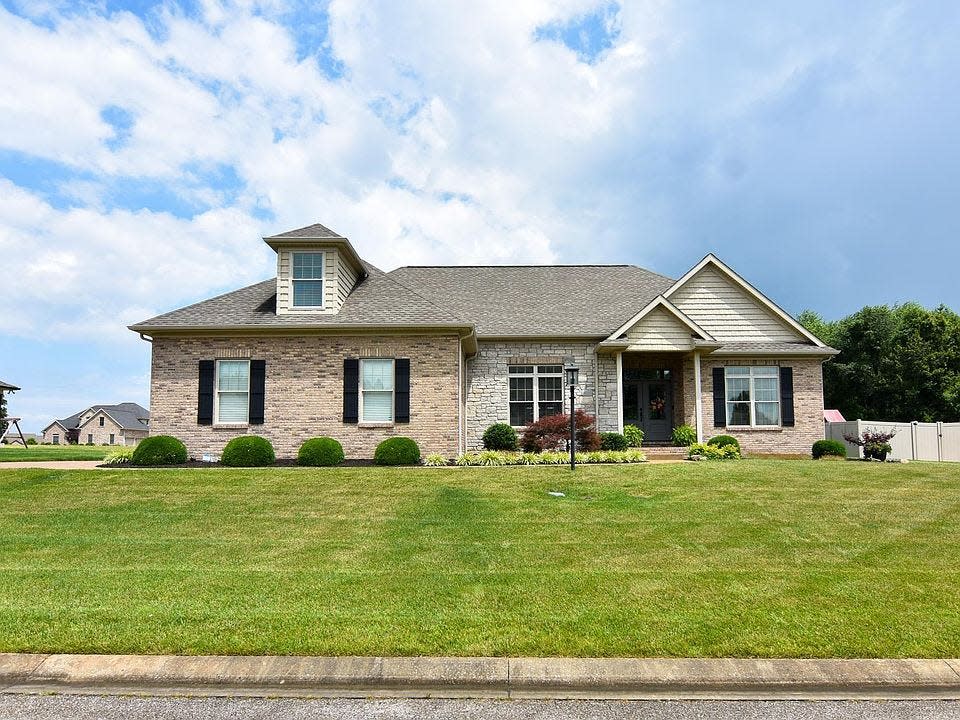 8929 Claiborne Dr, near Eagle Crossing, is among the top sellers in July 2023 in Vanderburgh County