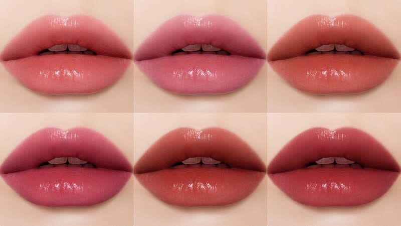 Visee光誘恆吻唇膏一共推出6色。