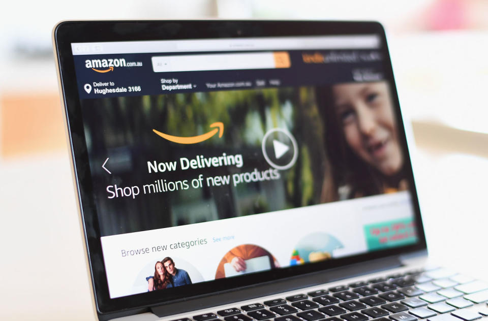 From July 1 Australian customers will only be able to purchase goods from the local Amazon website and will be blocked from the US site. Photo: Getty