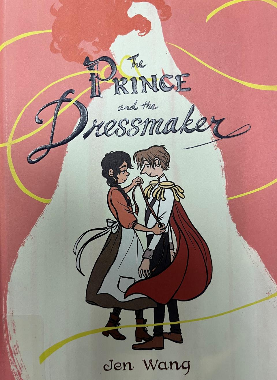 "The Prince and the Dressmaker" book cover.