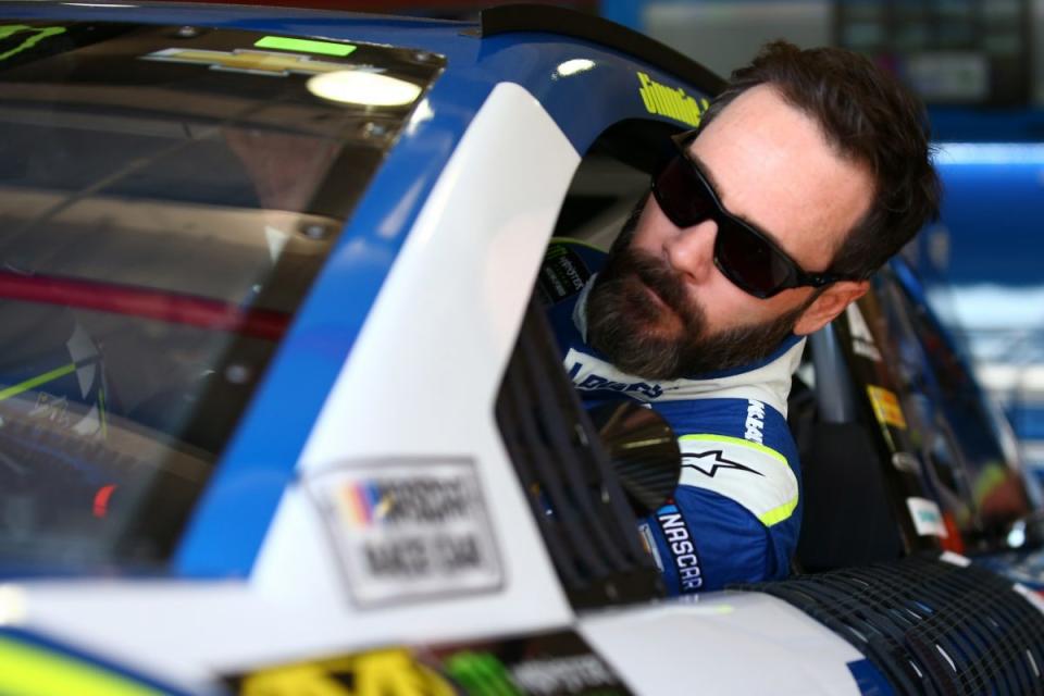 Jimmie Johnson should be able to deliver for fantasy players at . (Photo by Sarah Crabill/Getty Images)