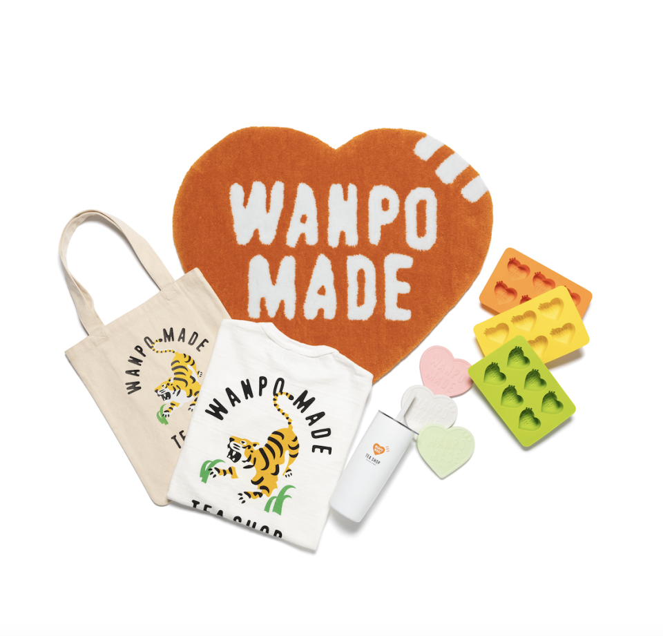 與日本品牌「HUMAN MADE」聯名推出的「WANPO MADE」系列商品 也即將於本月底開賣。