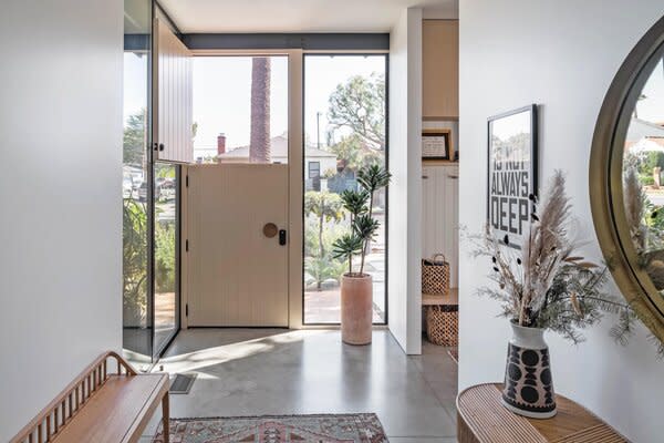 The couple wanted to make sure that their home was distinctive from the other modern properties that were popping up in Venice Beach, thanks to plenty of bespoke features.