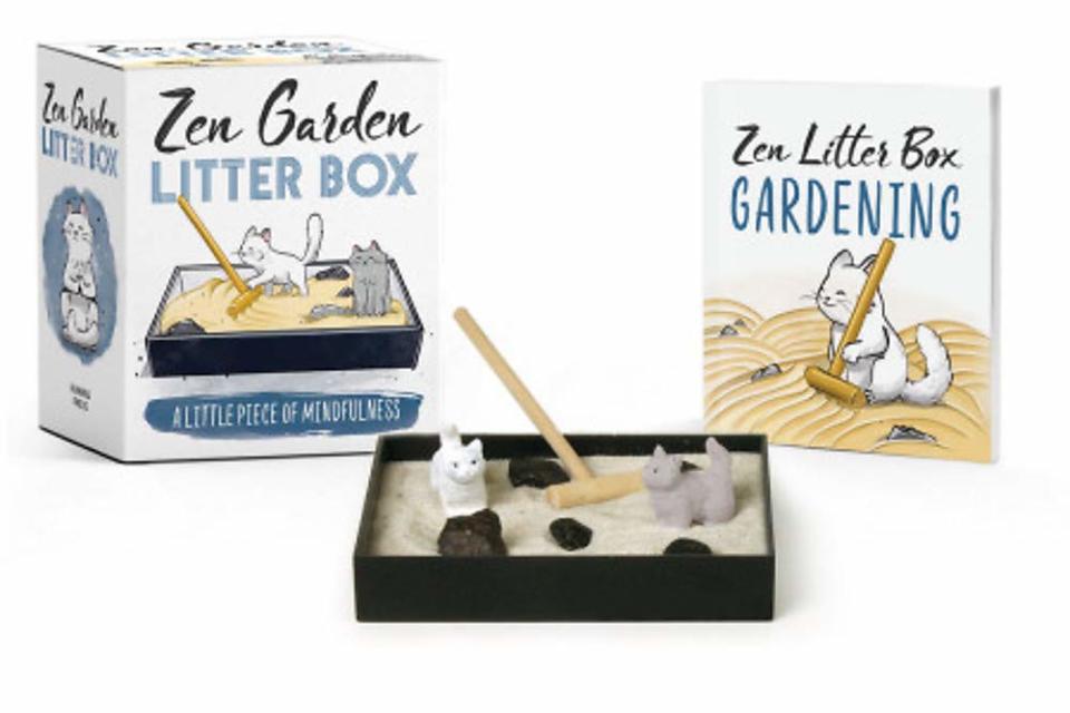 zen garden litter box, gifts for cat lovers