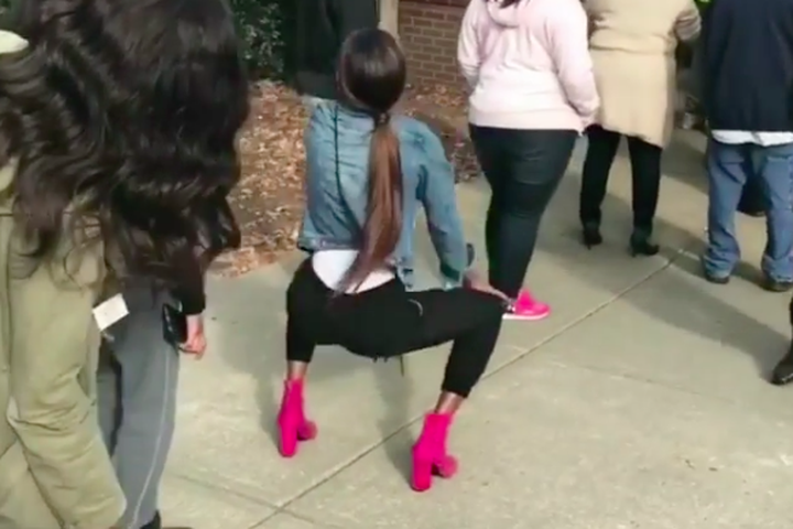 Deeply Inspiring Woman Twerks Her Way To The Polls