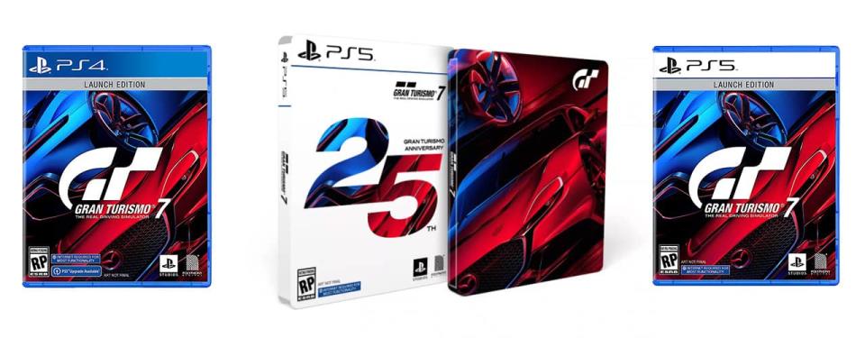 Gran Turismo 7 versions