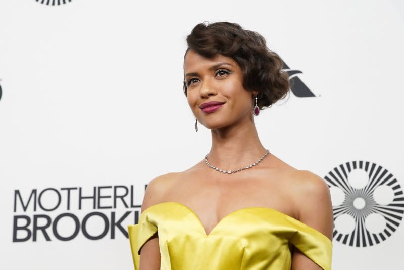 Gugu Mbatha-Raw arrives on the red carpet at the "Motherless Brooklyn" premiere during the 57th New York Film Festival in 2019. File Photo by John Angelillo/UPI